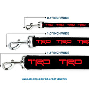Dog Leash - Toyota Racing Development TRD Logo Black/Red