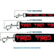 Dog Leash - TOYOTA RACING DEVELOPMENT TRD Logo Black/White/Red
