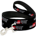 Load image into Gallery viewer, Dog Leash - TOYOTA GAZOO RACING GR NORTH AMERICA Logo and Text Black/White/Red
