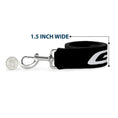 Load image into Gallery viewer, Dog Leash - TOYOTA GAZOO RACING GR Logo and Text Black/White/Red
