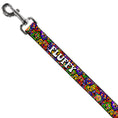 Load image into Gallery viewer, Dog Leash - Colorful Calaveras Stacked Multi Color
