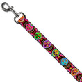 Load image into Gallery viewer, Dog Leash - Six Sugar Skulls Multi Color
