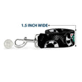 Load image into Gallery viewer, Dog Leash - Beetlejuice Sandworm Healftone Repeat Black/Gray
