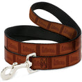 Load image into Gallery viewer, Dog Leash - Willy Wonka and the Chocolate Factory WONKA Chocolate Bar Browns

