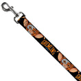 Load image into Gallery viewer, Dog Leash - GREMLINS 1984 Gizmo Face Close-Up Black
