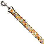 Dog Leash - The Wizard of Oz Characters Scenes and Icons Collage Yellow