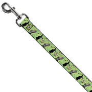 Dog Leash - The Wizard of Oz Wicked Witch of the West and Flying Monkeys Greens