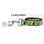 Dog Leash - The Wizard of Oz Wicked Witch of the West and Flying Monkeys Greens