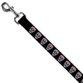 Load image into Gallery viewer, Dog Leash - Wonder Woman Floral Skull Black/Multi Pastel
