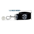 Load image into Gallery viewer, Dog Leash - X-Men X Icon Black/Silvers
