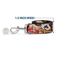 Load image into Gallery viewer, Dog Leash - Yellowstone Patches Stacked Browns/Reds/Yellows
