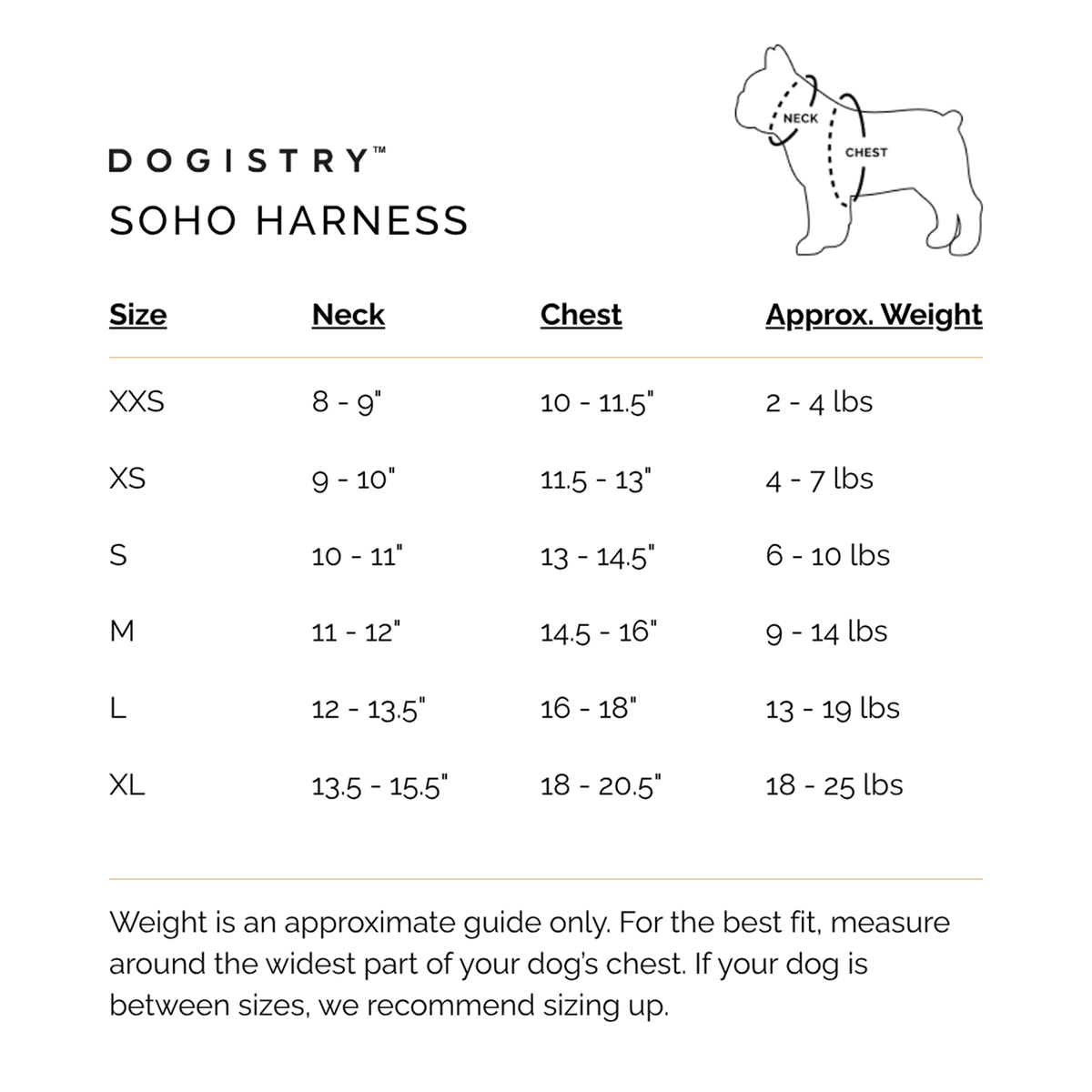 SoHo Dog Harness - Crosby