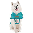 Load image into Gallery viewer, NFL Miami Dolphins Striped Mesh Dog Jersey
