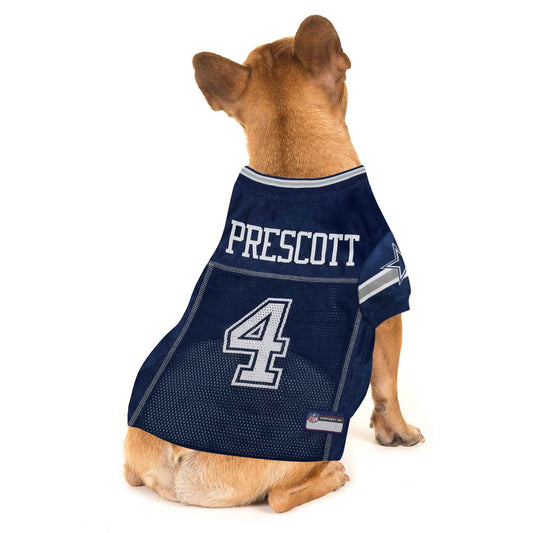 NFL Dallas Cowboys Dak Prescott Mesh Dog Jersey