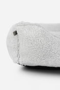 Load image into Gallery viewer, Chester & Lee | Furry Sleeper Dog Bed Gray - image 5
