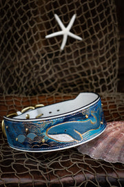 Whimsical Blue Whale 