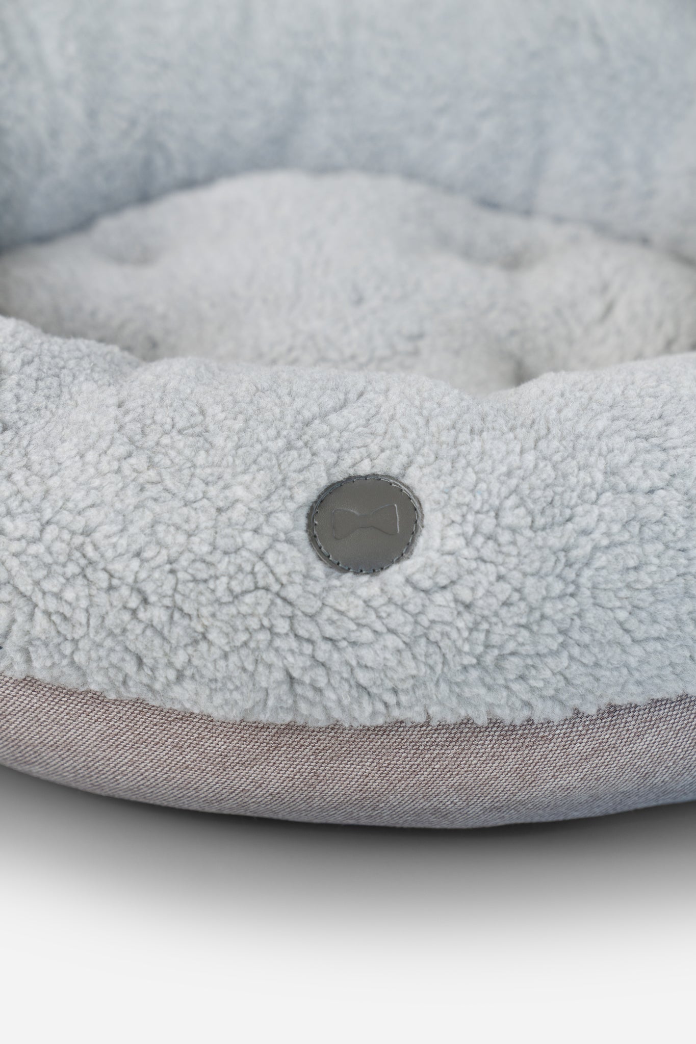 Chester & Lee | Furry Gray Donut Dog Bed - image 5