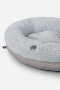 Load image into Gallery viewer, Chester & Lee | Furry Gray Donut Dog Bed - image 4
