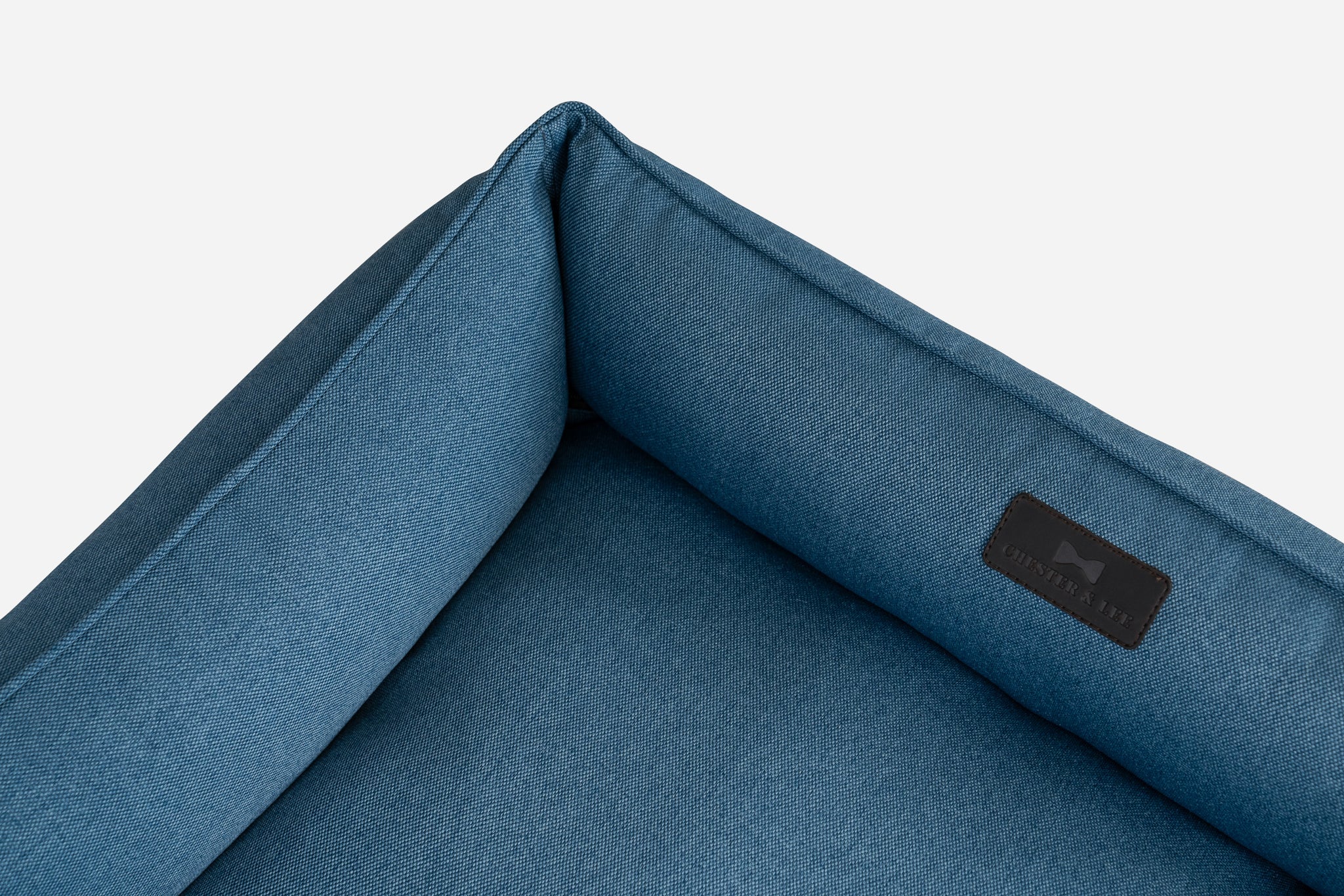 Pet Beds Premium Chester & Lee | Cotton Sleeper Dog Bed Denim