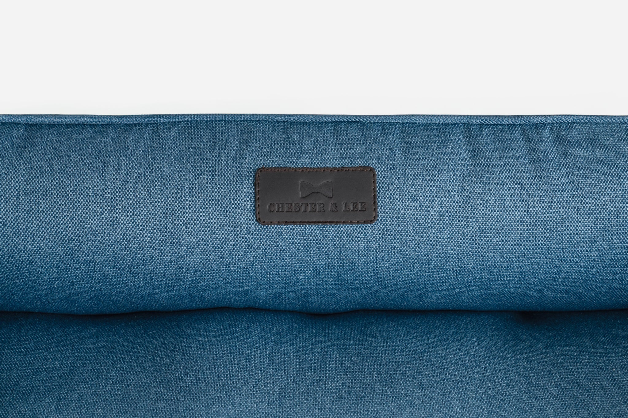 Pet Beds Premium Chester & Lee | Cotton Sleeper Dog Bed Denim