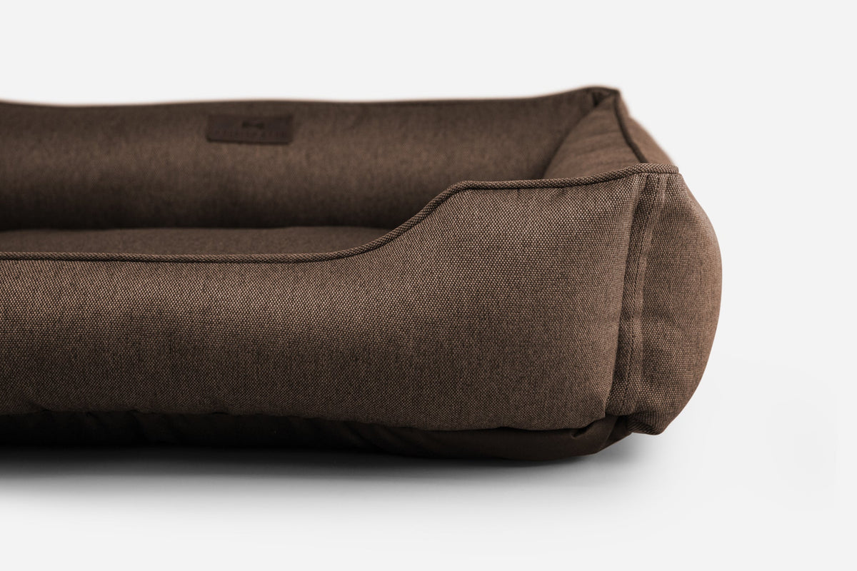 Pet Beds Premium Chester & Lee | Cotton Sleeper Dog Bed Brown