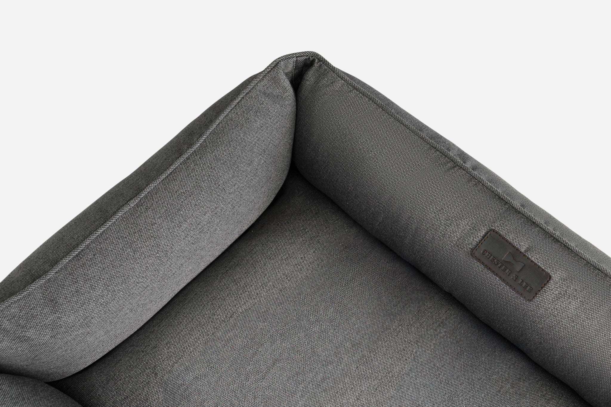 Chester & Lee | Cotton Sleeper Dog Bed Gray - image 6