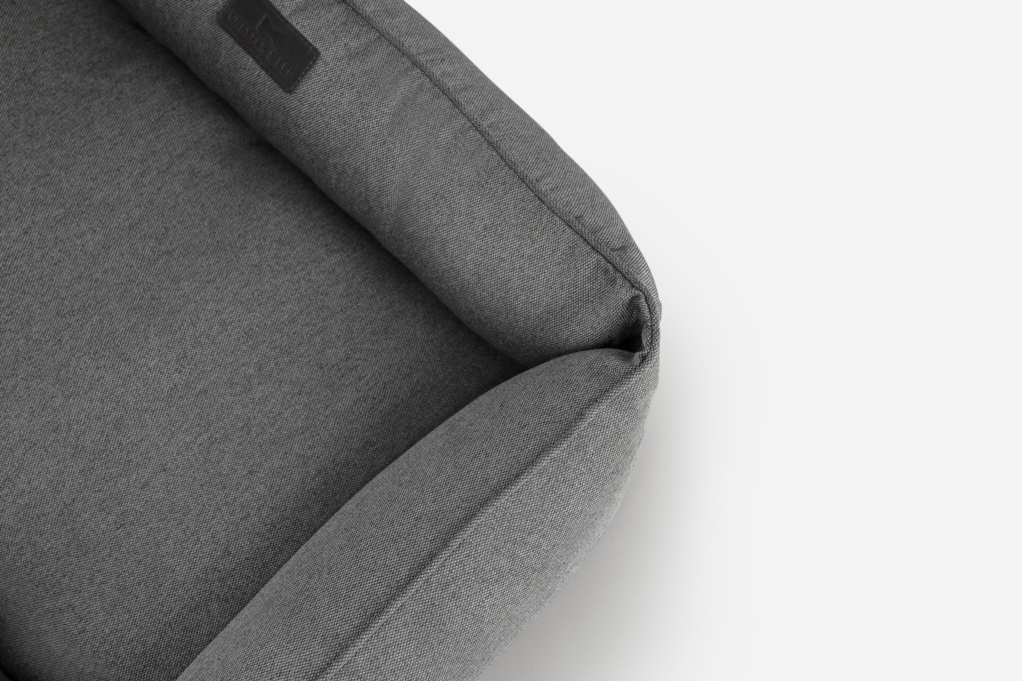 Chester & Lee | Cotton Sleeper Dog Bed Gray - image 4