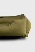 Load image into Gallery viewer, Pet Beds Premium Chester & Lee | Cotton Sleeper Dog Bed Olive
