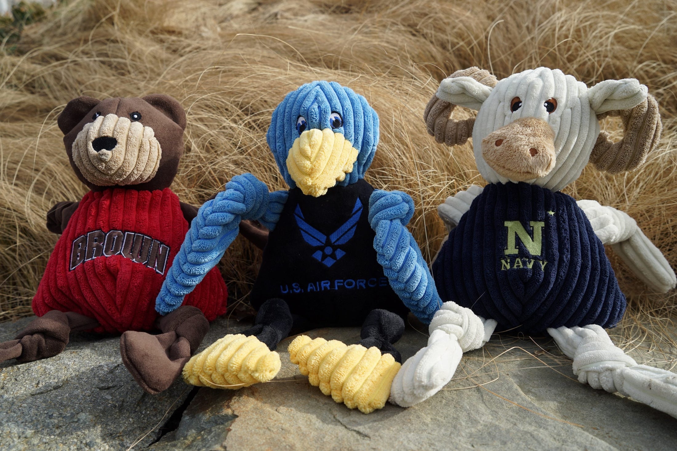 NCAA U.S. Naval Academy, Bill the Goat Knottie® Plush Dog Toy - image 6
