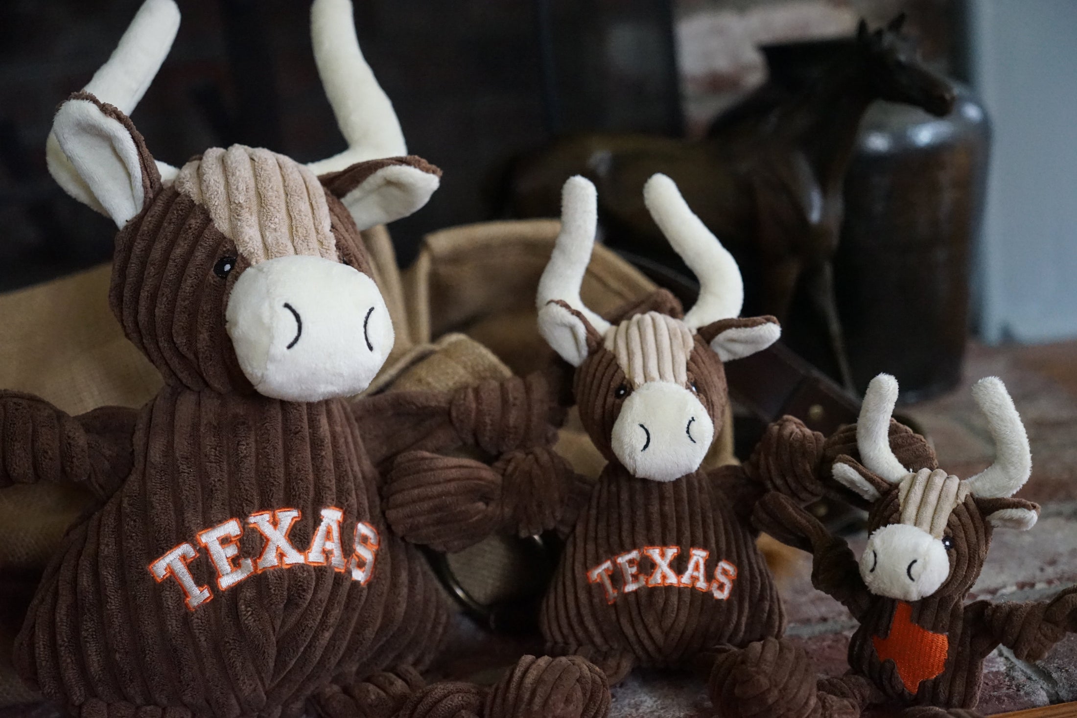 Texas Longhorn Knottie® Plush Dog Toy - image 5