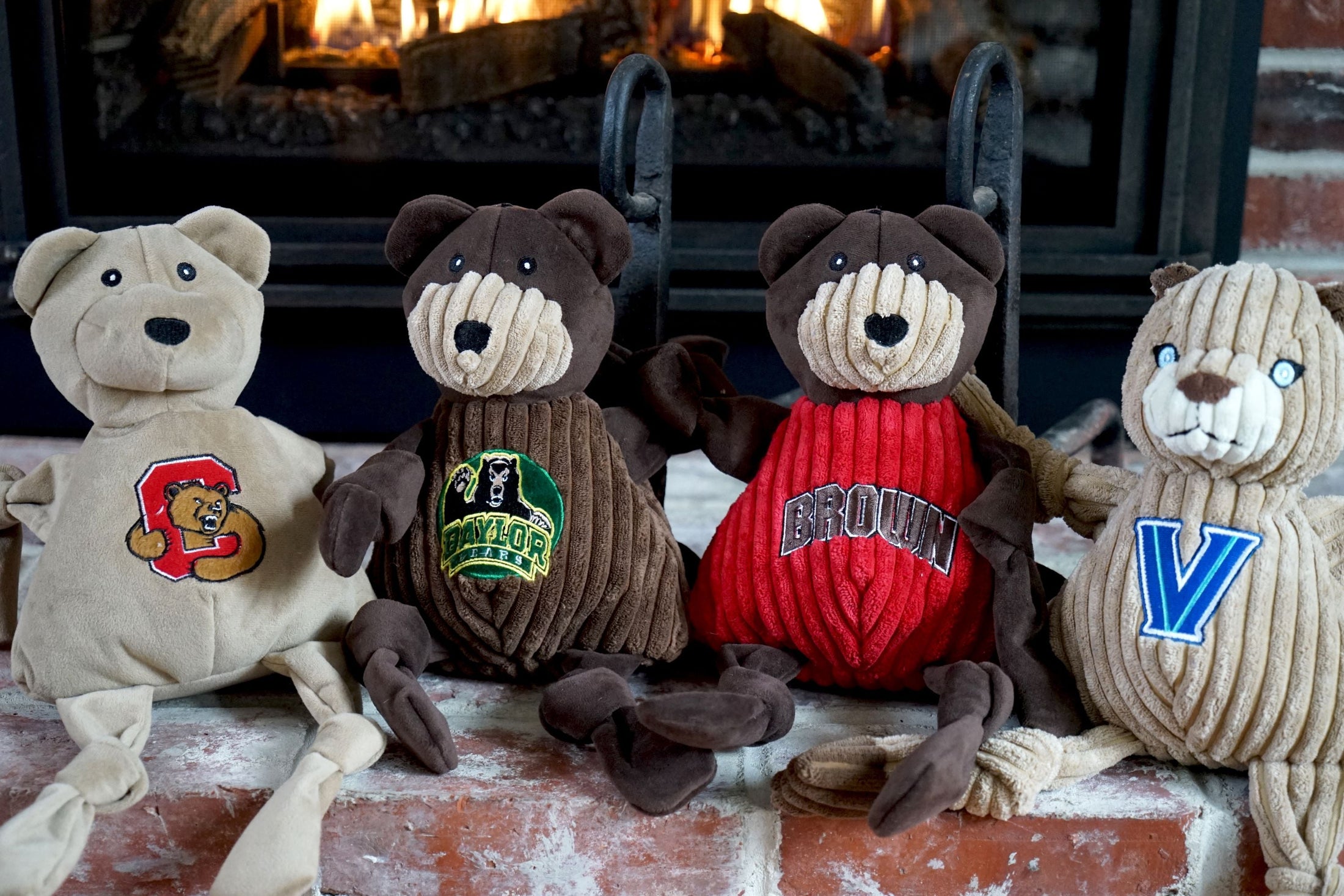 NCAA Cornell University, Big Red Bear Knottie® Plush Dog Toy - image 5