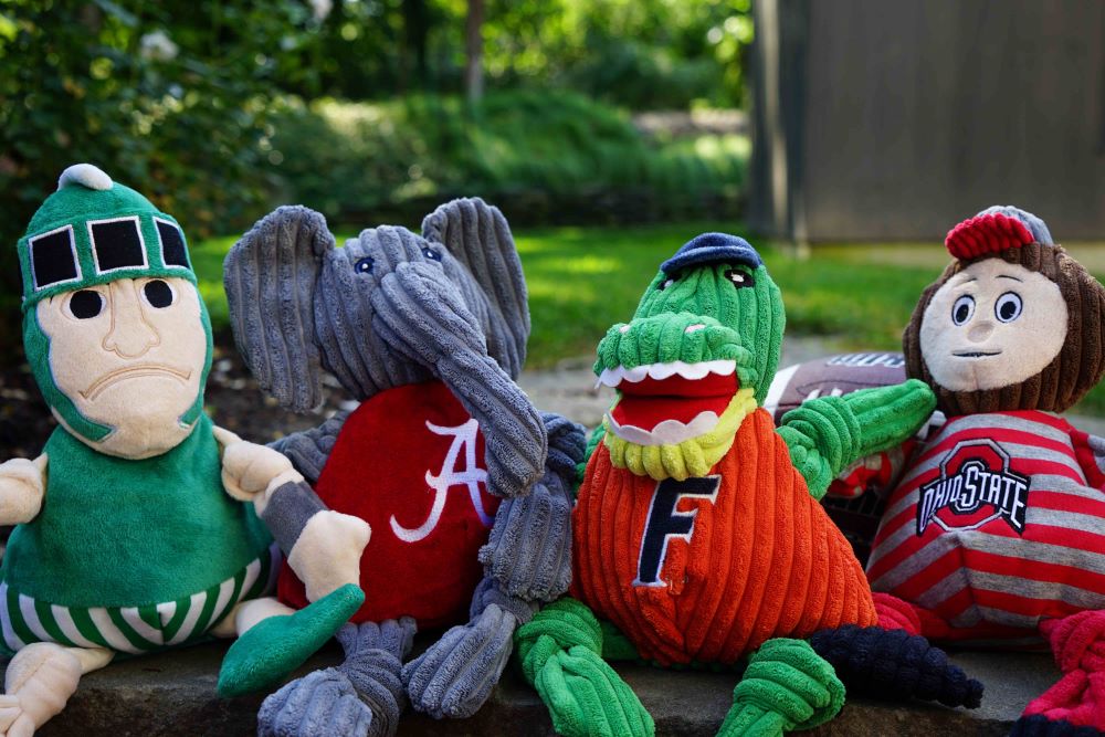 NCAA University of Alabama, Big Al Mascot Knottie® Plush Dog Toy - image 6
