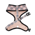 Load image into Gallery viewer, EcoBark Beige Plaid Dog Harness- Over-the-Head Dog Vest Halter for Small to Medium Dogs, and Puppies
