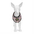 Load image into Gallery viewer, EcoBark Beige Plaid Dog Harness- Over-the-Head Dog Vest Halter for Small to Medium Dogs, and Puppies
