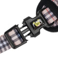 Load image into Gallery viewer, EcoBark Beige Plaid Dog Harness- Over-the-Head Dog Vest Halter for Small to Medium Dogs, and Puppies
