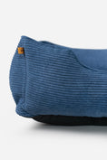 Load image into Gallery viewer, Chester & Lee | Fancy Corduroy Sleeper Dog Bed Blue - image 5
