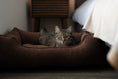 Load image into Gallery viewer, Chester & Lee | Fancy Corduroy Sleeper Dog Bed Brown - image 6
