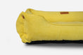 Load image into Gallery viewer, Bolster Beds Premium Chester & Lee | Fancy Corduroy Sleeper Dog Bed Sunny Yellow
