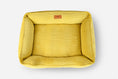 Load image into Gallery viewer, Bolster Beds Premium Chester & Lee | Fancy Corduroy Sleeper Dog Bed Sunny Yellow
