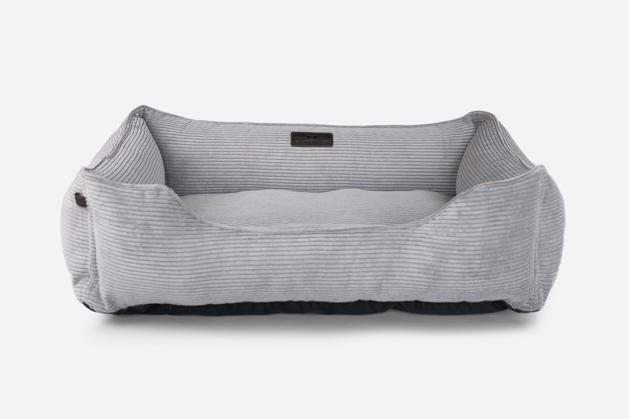 Chester & Lee | Fancy Corduroy Sleeper Dog Bed Gray - image 6