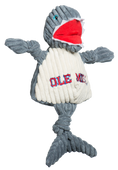Load image into Gallery viewer, NCAA Ole Miss (U. of Mississippi), Tony Land Shark Knottie® Plush Dog Toy - image 3

