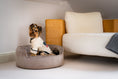Load image into Gallery viewer, The Yin & Yang Luxury Pet Bed in Dark Brown
