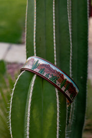 Desert & Cactus Dog Collar / Southwest Dog Collar 