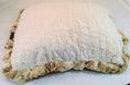 Load image into Gallery viewer, Beige Rabbit & Cream Crocodile Travel Bed/Blanket
