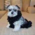 Load image into Gallery viewer, C’Mimi Designer Handmade “Studio 54” Dog Party Dress - Southlake Paws

