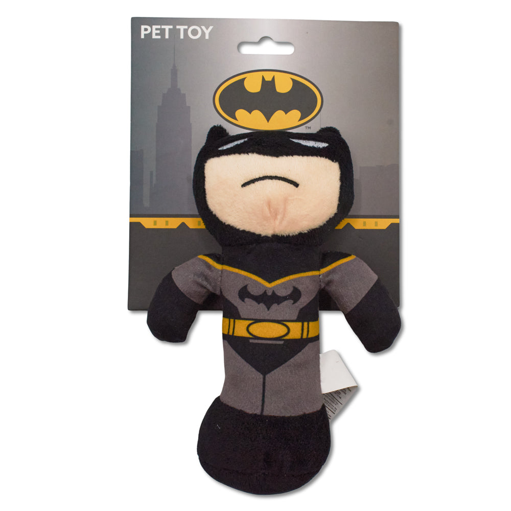 Dog Toy Squeaker Plush - DC Comics Batman Pose