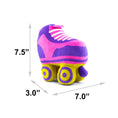 Load image into Gallery viewer, Dog Toy Squeaker Plush - Barbie Roller Skate Replica Pink/Blue
