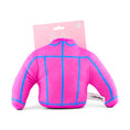 Load image into Gallery viewer, Dog Toy Squeaker Plush - Barbie Jacket Replica Pink/Blue
