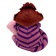 Dog Toy Squeaker Plush - Alice in Wonderland Cheshire Cat Sitting Full Body Pose