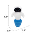 Load image into Gallery viewer, Dog Toy Squeaker Plush - Pixar Wall-E EVE Robot Full Body Pose

